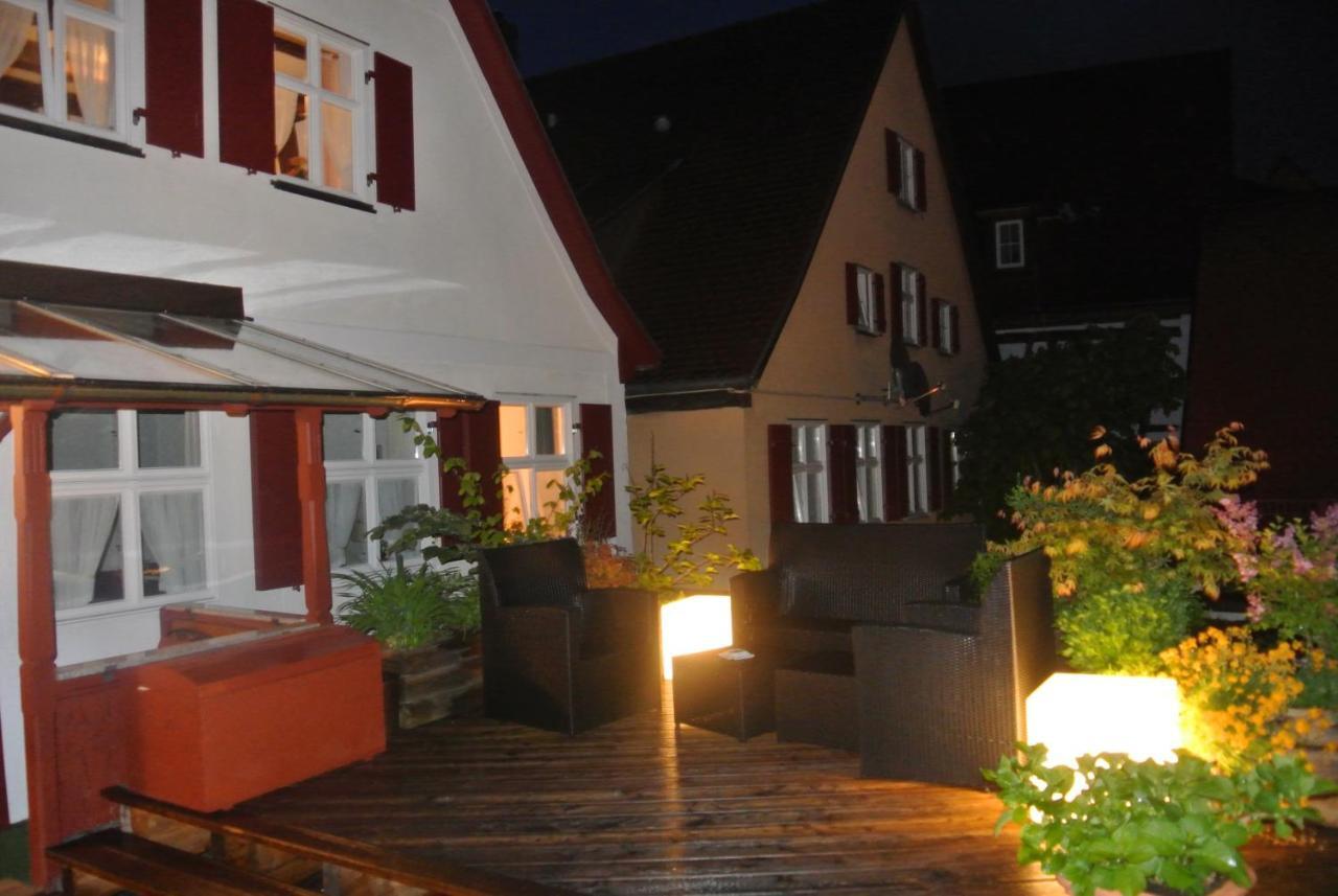 Hotel-Restaurant Goldenes Lamm Dinkelsbühl Exterior foto